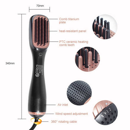 Electric Hair Dryer Brush with Ionic Technology | Professional 2 in 1 Styling Brush