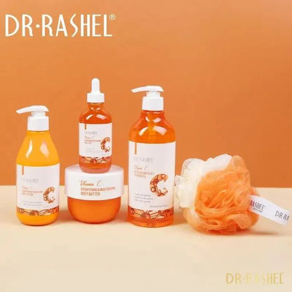 Dr Rashel Vitamin C Series Kit | 5-in-1 Complete Skincare Set for Radiant, Youthful Skin