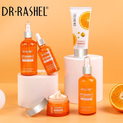 Dr Rashel Vitamin C Series Kit | 5-in-1 Complete Skincare Set for Radiant, Youthful Skin